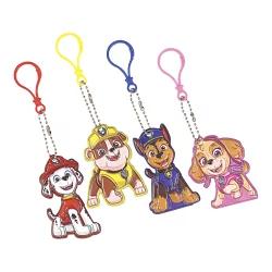 These Paw Patrol Adventure Key Chains feature Chase, Marshall, Rubble and Skye. These make great party favors. They can be attached to backpacks, lunch bags and travel bags.