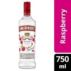 Smirnoff Raspberry Flavored Vodka - 750ml Bottle