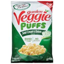 Sensible Portions Garden Veggie Sour Cream & Onion Flavored Baked Corn Puffs 3.75 oz