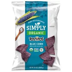 Simply Organic Tostitos Simply Organic Tortilla Chips Blue Corn With Sea Salt 8.25 Oz