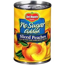 Del Monte No Sugar Added Sliced Yellow Cling Peaches