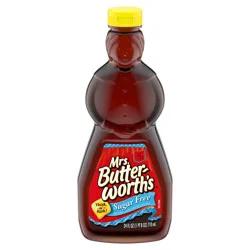 Mrs. Butterworth's Thick and Rich Sugar Free Pancake Syrup, 24 Fl Oz Bottle