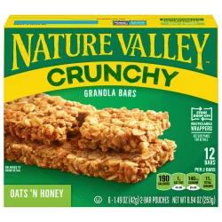 Nature Valley Crunchy Oats 'N Honey Granola Bars - 12ct