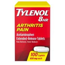 Tylenol 8 Hour Arthritis Pain Relief Extended-Release Tablets Acetaminophen, Joint Pain Reliever & Fever Reducer Medicine, Oral Pain Reliever for Arthritis & Joint Pain