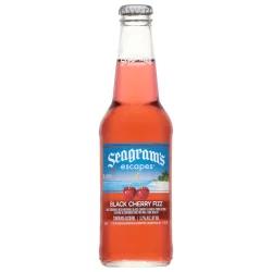 Seagram's Escapes Black Cherry Fizz Malt Beverage 11.2 fl oz Bottle