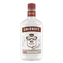 Smirnoff No. 21 80 Proof Vodka, 375 mL PET Bottle