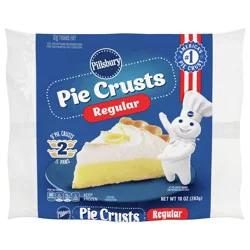 Pillsbury Frozen Pie Crust, Regular, Two 9-Inch Pie Crusts & Pans, 2 ct, 10 oz