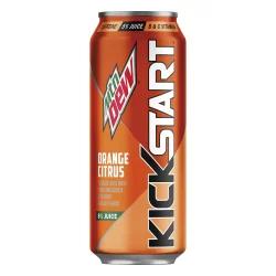 Mountain Dew KickStart Energizing Orange Citrus Flavored Juice Drink 16 oz