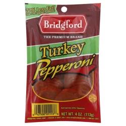 Bridgford Sliced Turkey Pepperoni