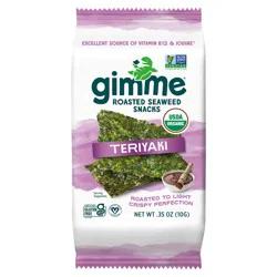 gimme Seaweed Organic Premium Roasted Seaweed Snack, Teriyaki, .35oz