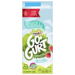 Yoplait Go-Gurt, Low Fat Yogurt, Simply Strawberry, 16 oz