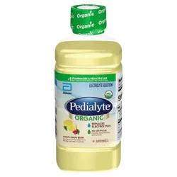 Pedialyte Organic Crisp Lemon Berry Electrolyte Solution 33.8 fl oz