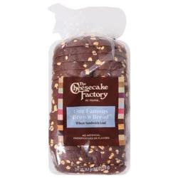The Cheesecake Factory Brown Bread Wheat Sandwich Loaf 18.7 oz