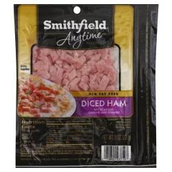Smithfield Anytime Favorites 95% Fat Free Water Added Diced Ham