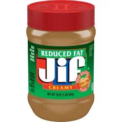 Jif Reduced Fat Creamy Peanut Butter