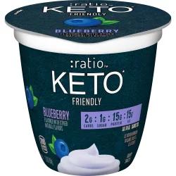 :ratio KETO* Friendly Dairy Snack Blueberry, 1 Cup, 5.3 oz