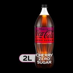Coca-Cola Cherry Zero Bottle, 2 Liters