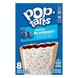 Pop-Tarts Toaster Pastries, Frosted Blueberry, 13.5 oz, 8 Count