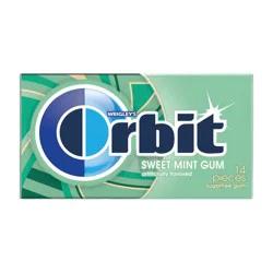 Orbit Sweet Mint Sugarfree Gum