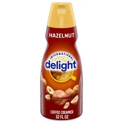 International Delight Coffee Creamer, Hazelnut, Refrigerated Flavored Creamer, 32 FL OZ Bottle