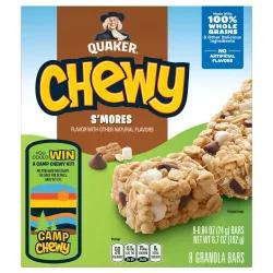 Quaker Chewy Granola Bars S'mores 0.84 Oz 8 Count