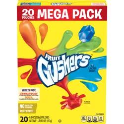Fruit Gushers Strawberry Splash and Tropical Flavors