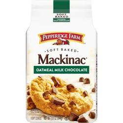 Pepperidge Farm Mackinac  Soft Baked Oatmeal Milk Chocolate Cookies, 8.6 oz. Bag