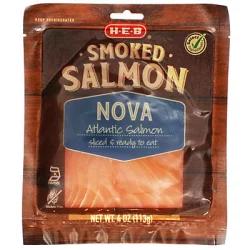 H-E-B Cold Smoked Atlantic Salmon Nova