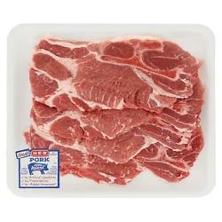 H-E-B Bone-In Pork Steaks