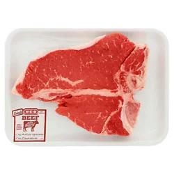 H-E-B T-Bone Steak USDA Select