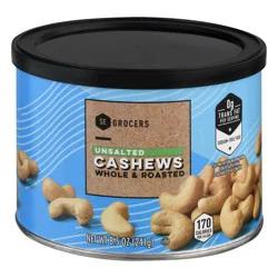 SE Grocers Unsalted Cashews Whole & Roasted