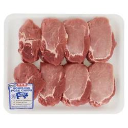 H-E-B Boneless Thick South Texas Pork Ribeye Value Pack