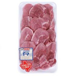 Fresh Pork Sirloin Chops Bone-In