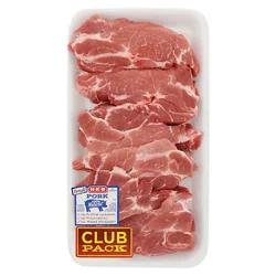 H-E-B Bone-In Pork Butt Country Style Ribs - Club Pack