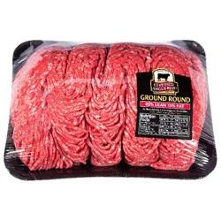 Fresh from Meijer Certified Angus Beef 85/15 Ground Round Family Pack