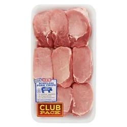 H-E-B Pork Ribeye Boneless Thick Club Pack