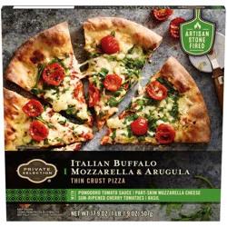 Private Selection Italian Buffalo Mozzarella & Arugula Thin Crust Pizza