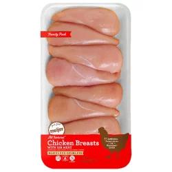 Meijer 100% All Natural Boneless Skinless Chicken Breasts, Family Pack