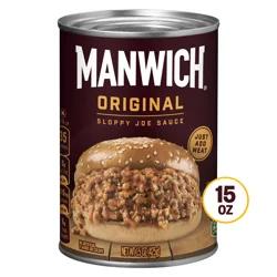 Manwich Original Sloppy Joe Sauce, Canned Sauce, 15 oz.