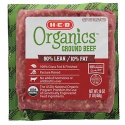 H-E-B Organics 90/10 Ground Beef