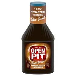 Open Pit Thick & Sweet Barbecue Sauce Brown Sugar & Bourbon