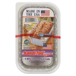 Handi-Foil Pan &Lid Mini Loaf Pan