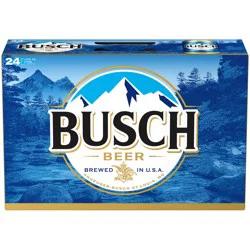 Busch Beer  24 pk / 12 fl oz Cans