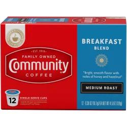 Community Coffee Breakfast Blend Medium Roast K-Cup Pods