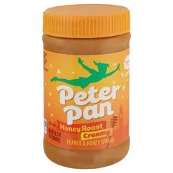 Peter Pan Creamy Honey Roast Peanut Butter Spread, 16.3 OZ