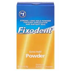 Fixodent Extra Hold Denture Adhesive Powder 2.7 oz