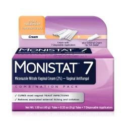 Monistat 7Day Vaginal Antifungal Combination Pack