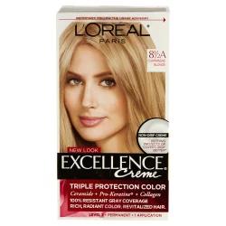 L'Oréal Excellence Triple Protection Permanent Hair Color - 6.3 fl oz - 8.5A Champagne Blonde - 1 Kit