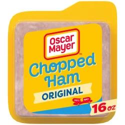 Oscar Mayer Chopped Ham & Water Product Sliced Lunch Meat Pack