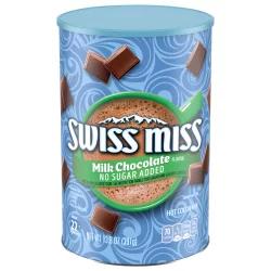 Swiss Miss No Sugar Added Cocoa Can
